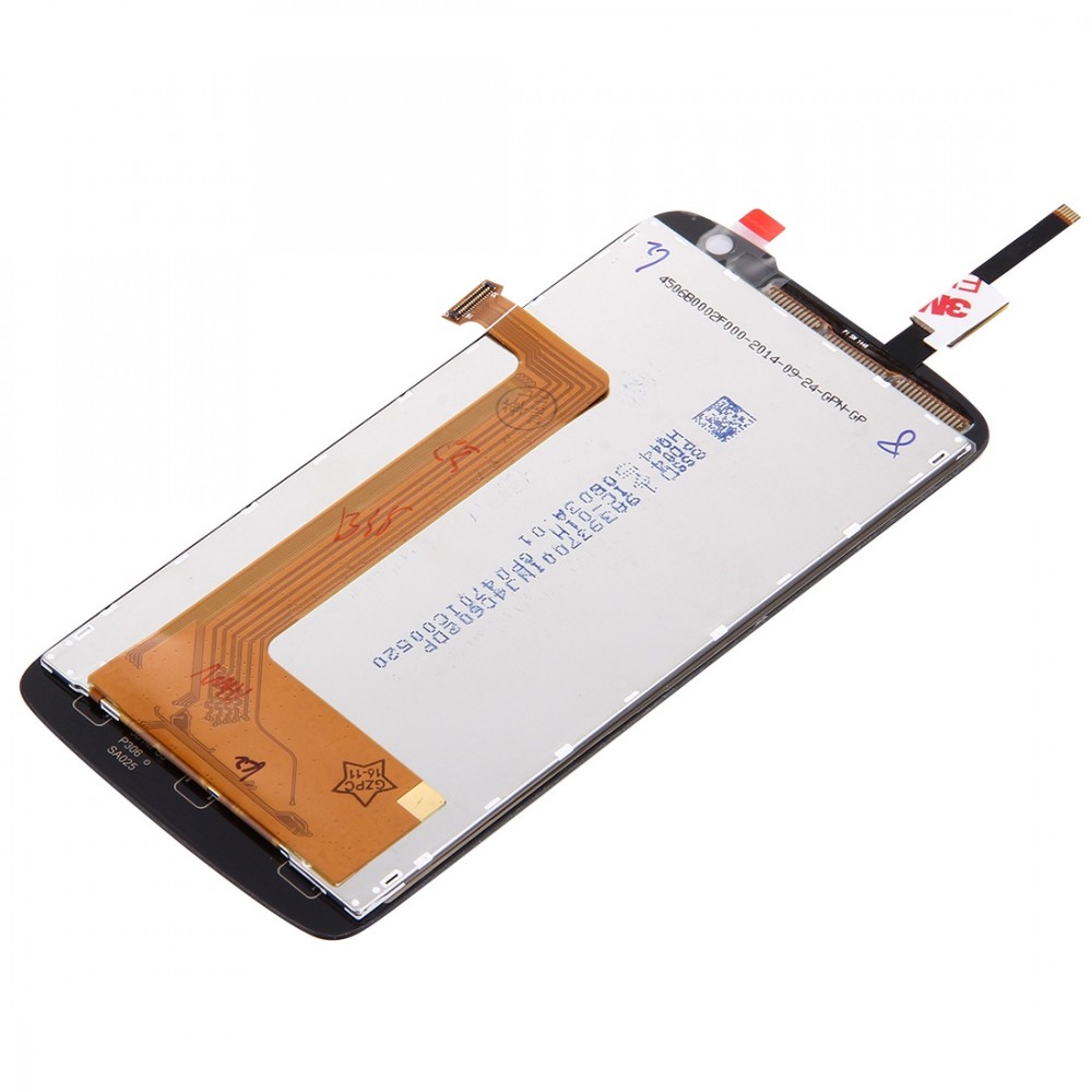 LCD Screen and Digitizer Full Assembly for Lenovo S820(Black) Other Replacement Parts Lenovo S820